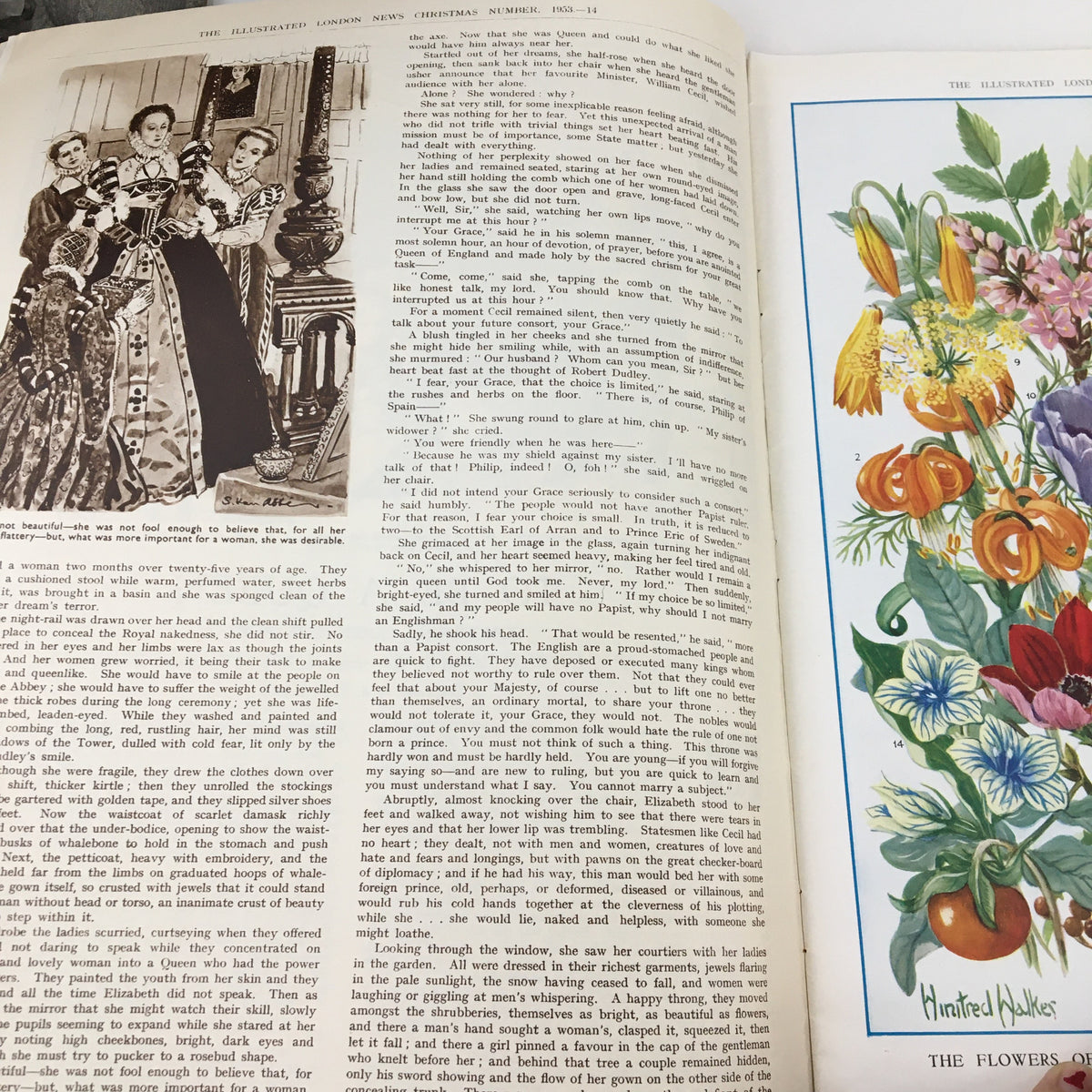 The Illustrated London News November 19 1953 A River Pageant - Featuring vintage illustrations and text showcasing fashion and history from the era.