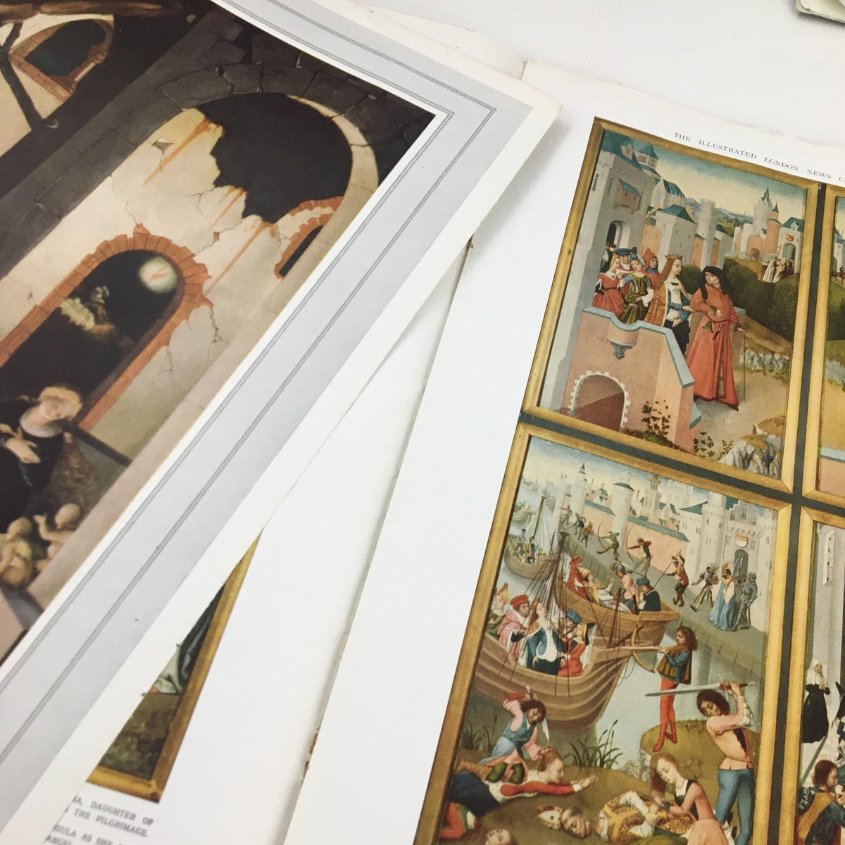 The Illustrated London News November 18 1954 reveals historical art pieces, showcasing detailed illustrations from classic narratives, reflecting the publication's rich cultural representation.