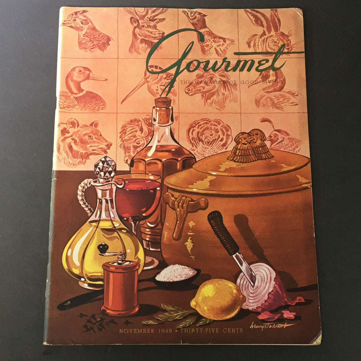 Vintage Gourmet The Magazine of Good Living November 1948 - The Friable Fritter