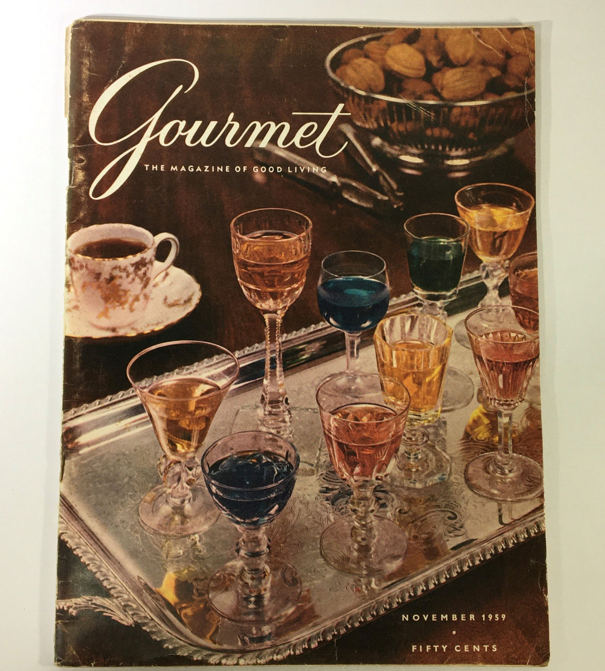 Vintage Gourmet The Magazine of Good Living November 1959 - A Warm Thanksgiving
