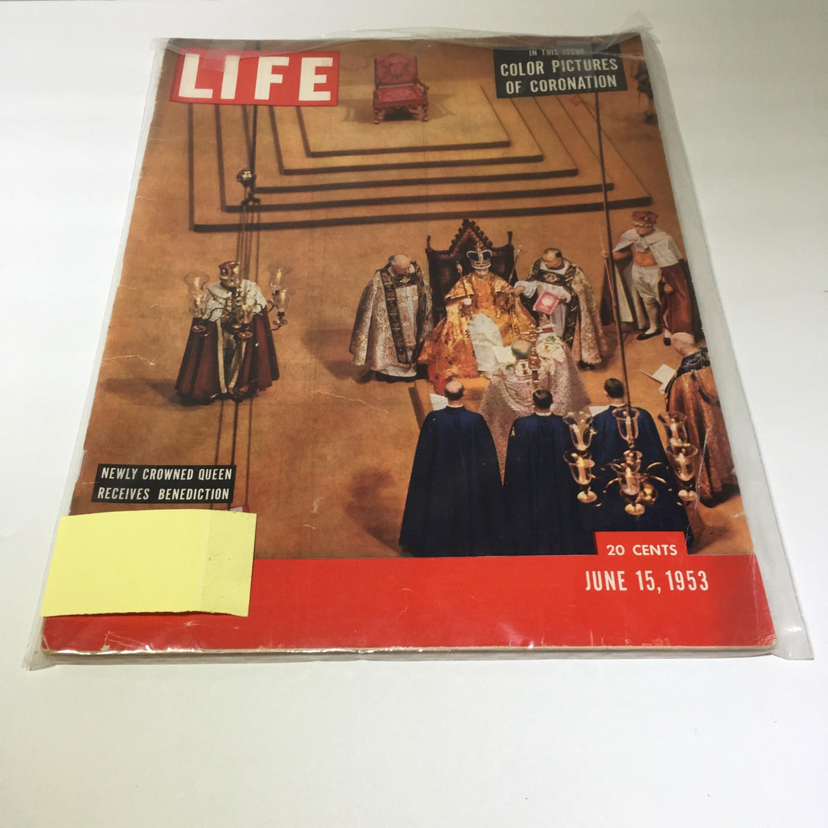 Life Magazine June 15 1953 - Queen Elizabeth II's Benediction and Historic Royal Ceremony