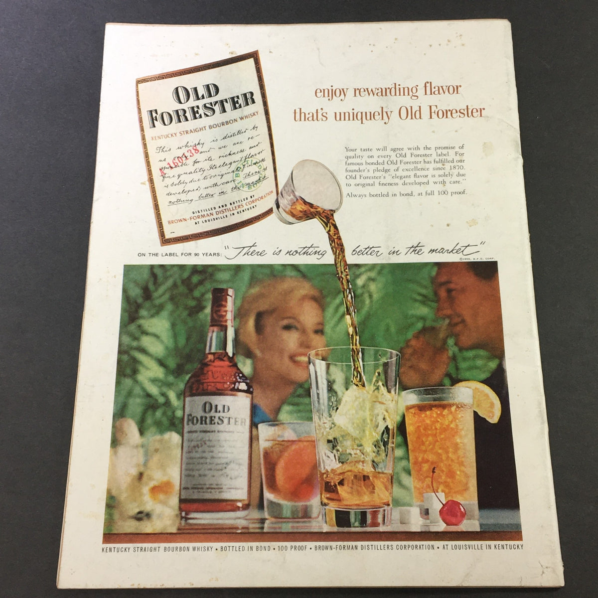 Vintage Gourmet The Magazine of Good Living July 1959 - The Sky's the Limit