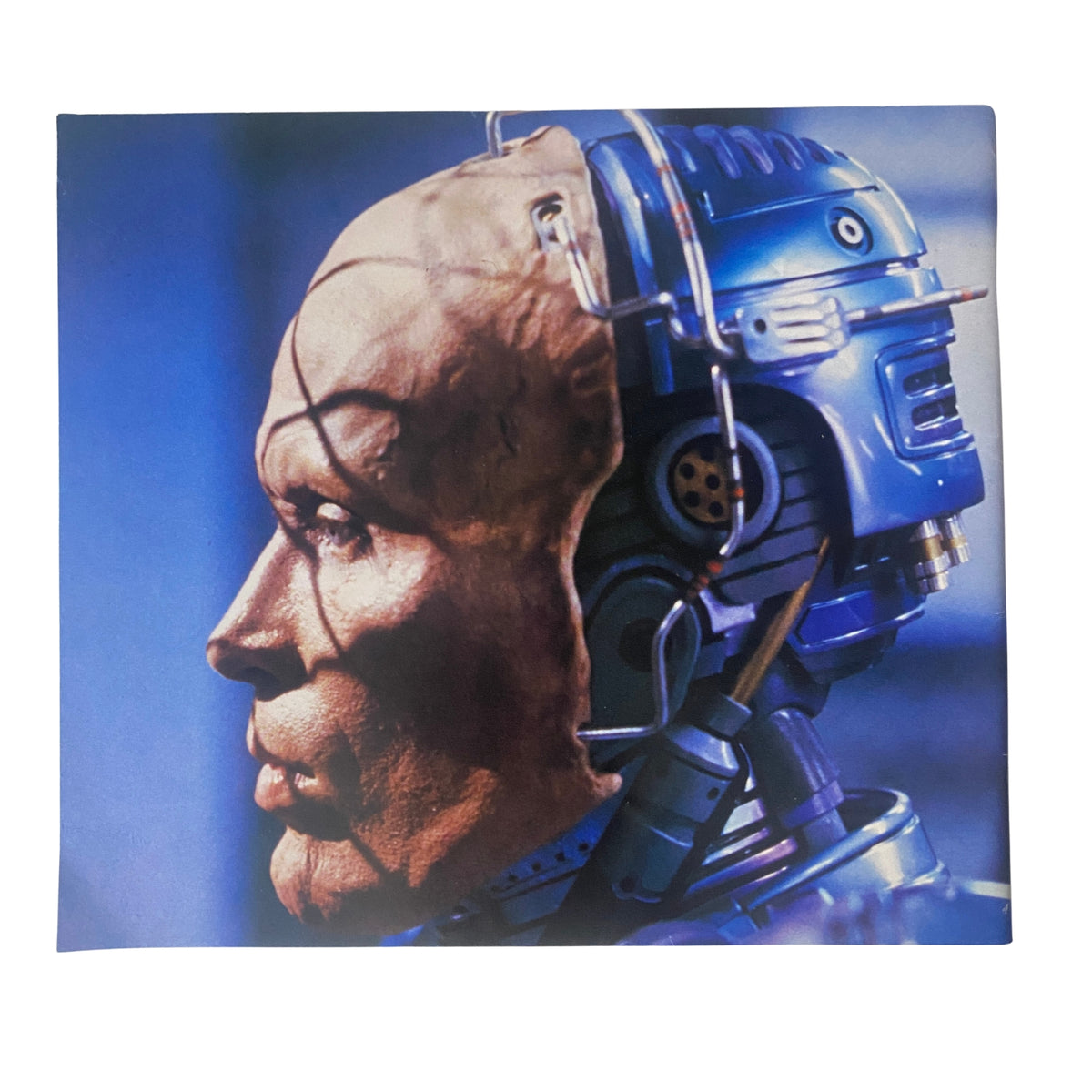 Profile image of RoboCop from Cinefex Magazine February 1991 No. 45, displaying detailed visual effects and design elements of the character.