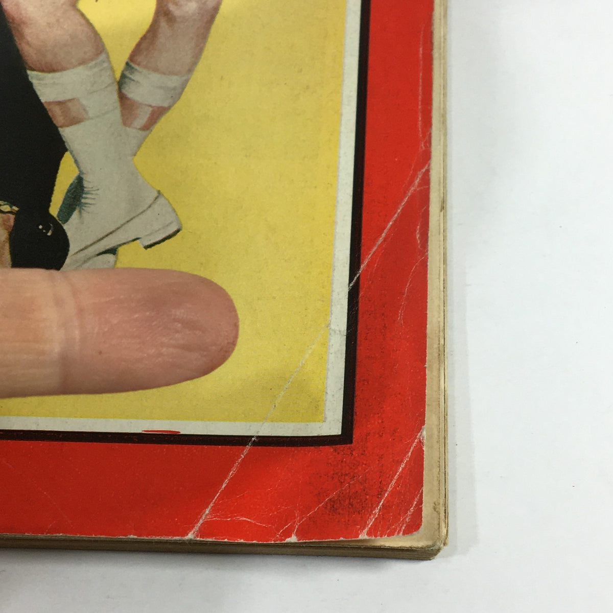 Close-up shot of the Vintage Time Magazine cover, December 1, 1967, emphasizing the magazine's edge and minor wear, with the title featuring fashion designer Rudi Gernreich.