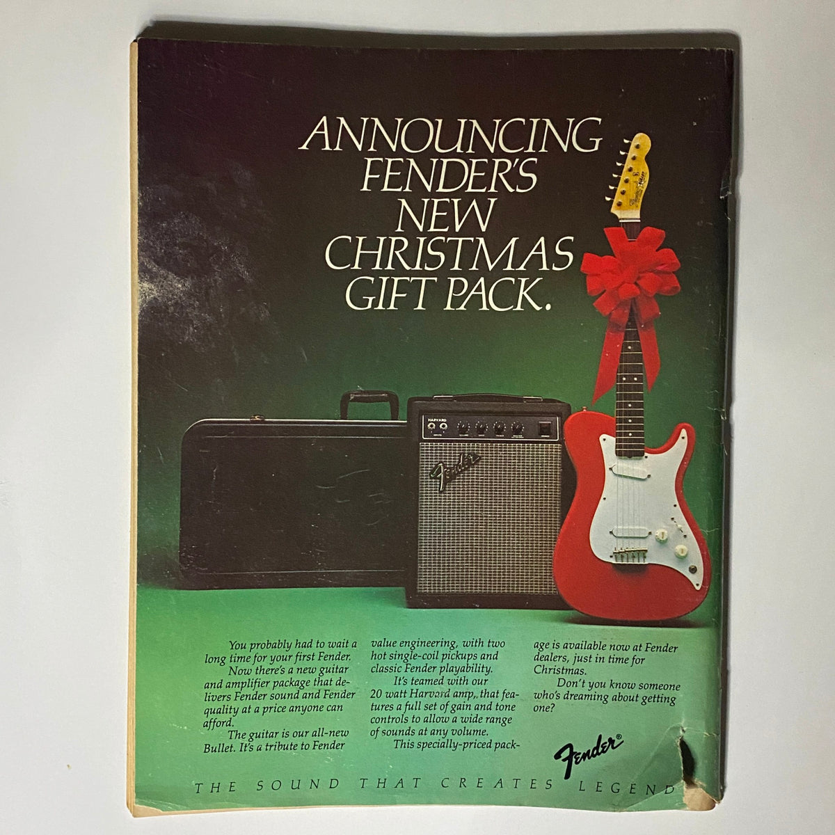 Vintage Guitar Player Magazine December 1981 Pat Metheny, Rick Medlocke No Label