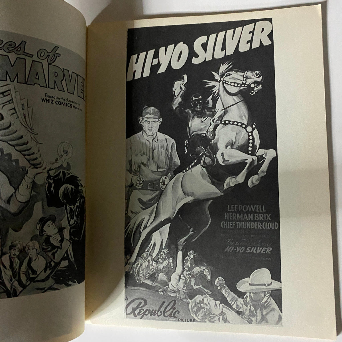 Interior page from VTG 1971 High Roads to Adventure showcasing a scene with Zorro and his horse, highlighting the adventure theme of the series.
