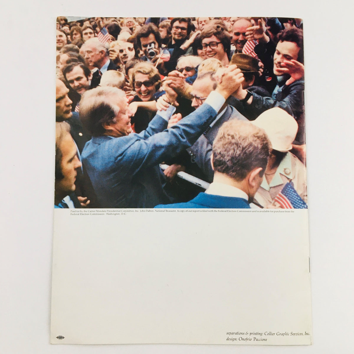 A vibrant crowd scene from 'A New Foundation For America: Jimmy Carter The 39th President of the United States', showcasing Jimmy Carter interacting with supporters during a public event.