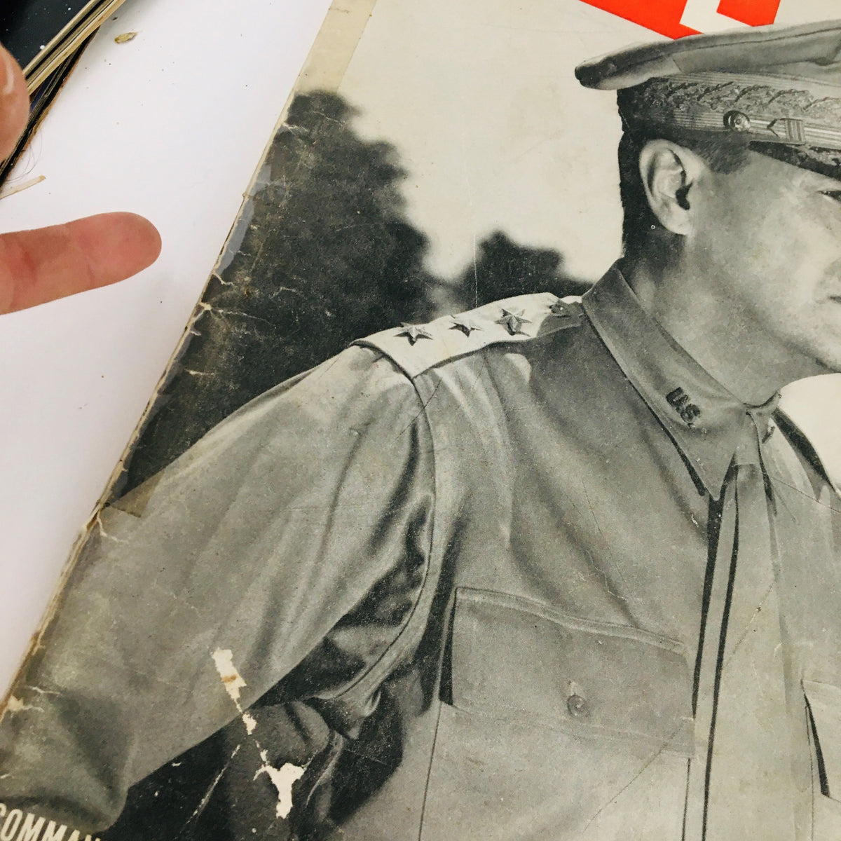 Life Magazine December 8 1941 Featuring Commander of Far East - Vintage Military History Collectible