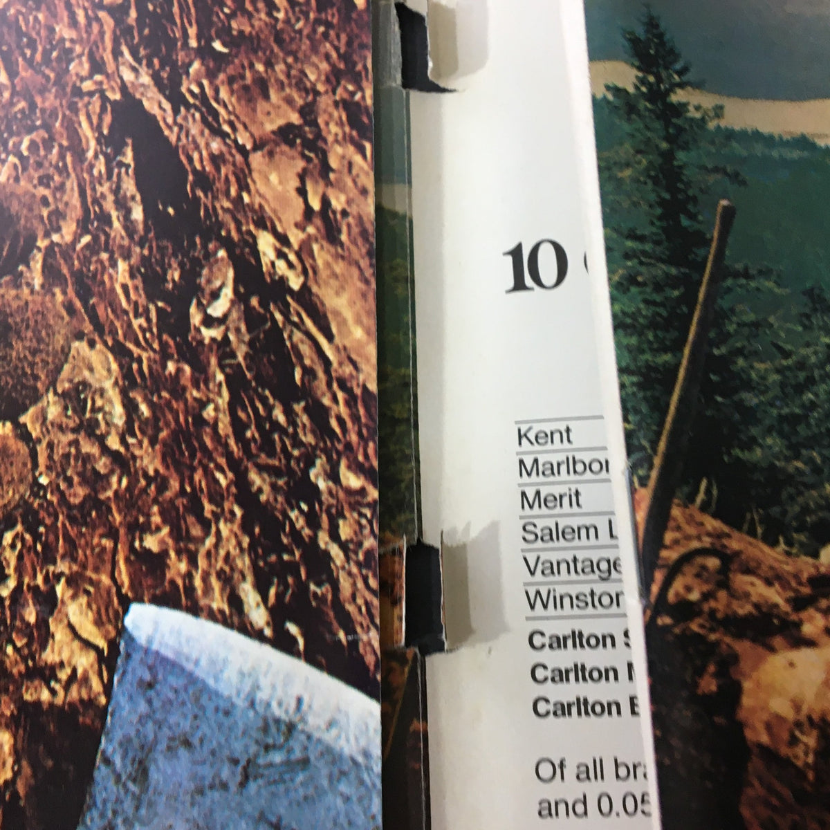 Close-up of the interior pages of Sports Illustrated August 13, 1979 with details about advertisements and photography in the Silver Anniversary Issue.