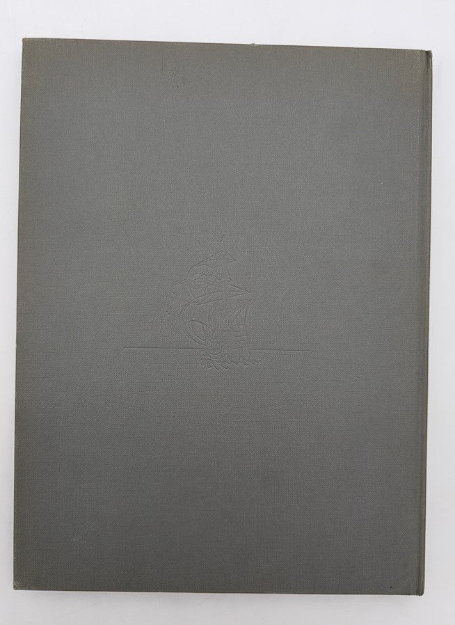 Image of the back cover of VTG Horizon Magazine of Art January 1959, featuring a simple gray design typical of vintage magazine branding.