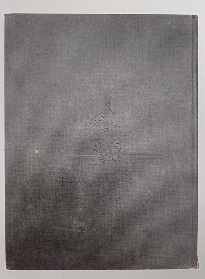 Back cover view of the VTG Horizon Magazine of Art, showcasing the textured black cover without visible graphics.