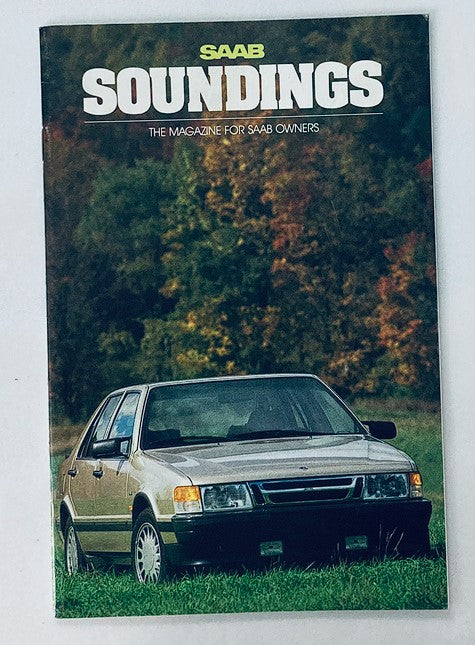 80s Saab Soundings Dealer Showroom Sales Brochure Guide Catalog