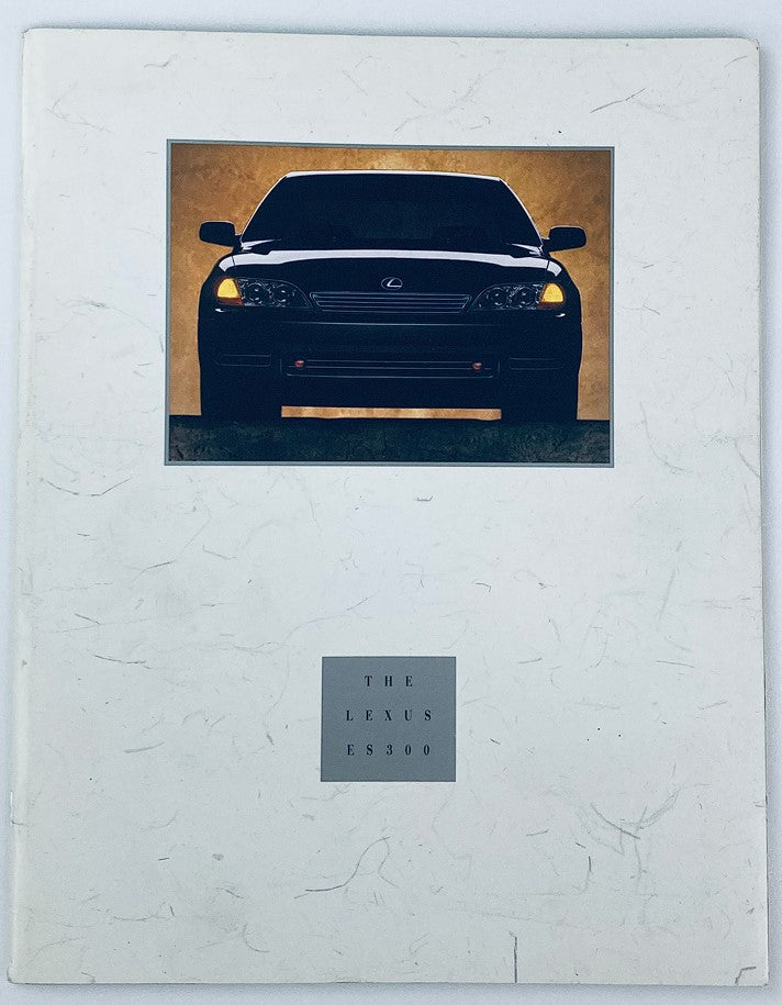 90s Lexues ES 300 Dealer Showroom Sales Brochure Guide Catalog
