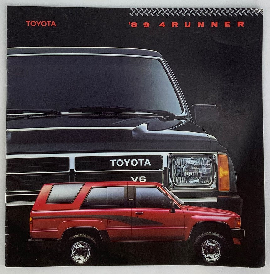 1989 Toyota 4Runner V6 Brochure