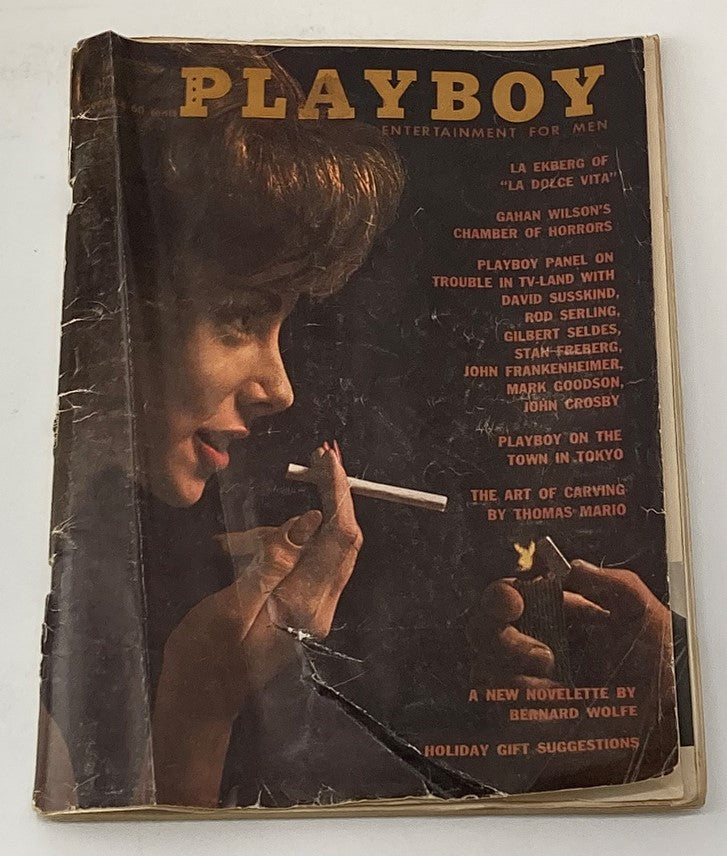 VTG Playboy Magazine November 1961 Cover featuring Dianne Danford, showcasing vintage style and cultural significance, ideal for collectors and enthusiasts.