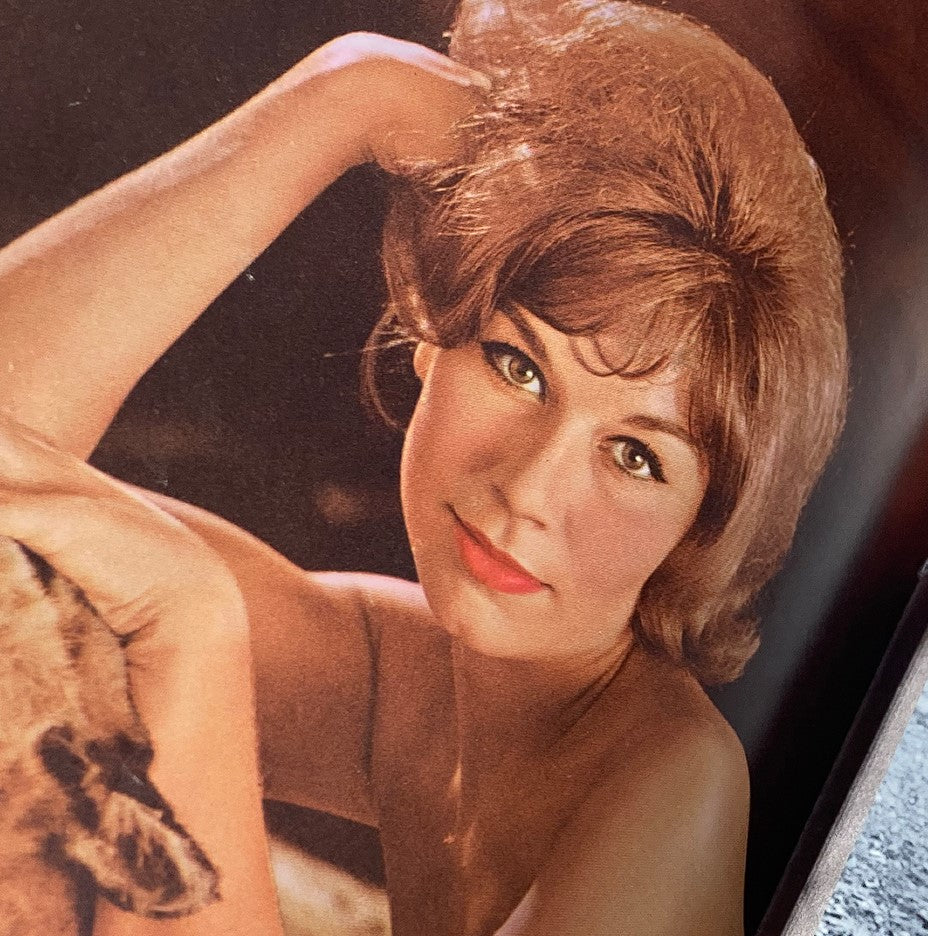 Vintage Playboy Magazine November 1961 featuring a close-up of Dianne Danford, highlighting her vintage beauty and style.