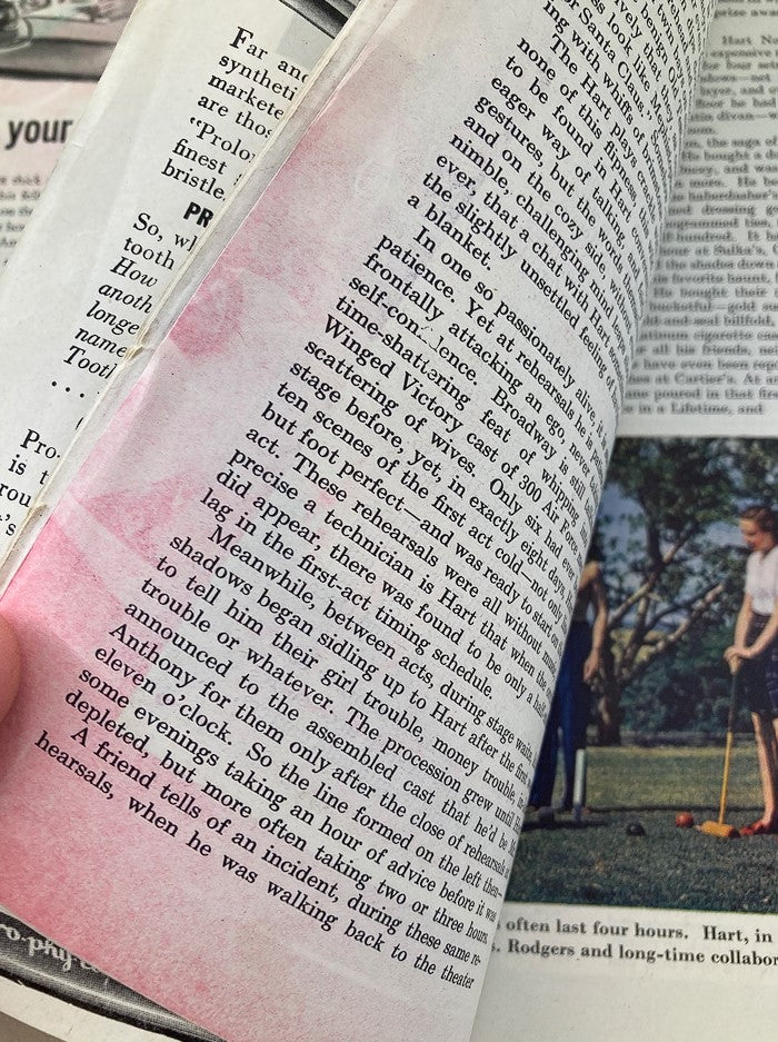 Interior page from The Saturday Evening Post, November 18, 1944, displaying text content from the magazine.