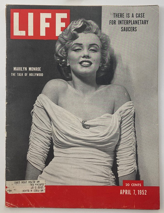 Life Magazine April 7 1952 Marilyn Monroe The Talk of Hollywood