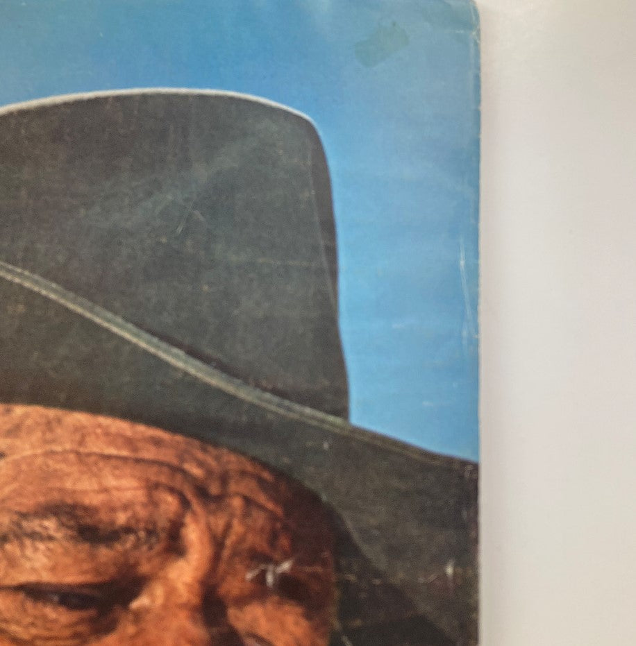Cover of VTG Life Magazine May 7, 1965, Vol 58 #18 featuring John Wayne after a bout with cancer, showcasing a portrait with a blue background.