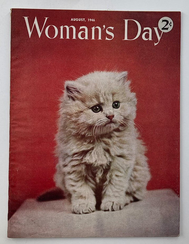 Vintage Woman's Day Magazine August 1946 Tomorrow Is A Long Way Off No Label