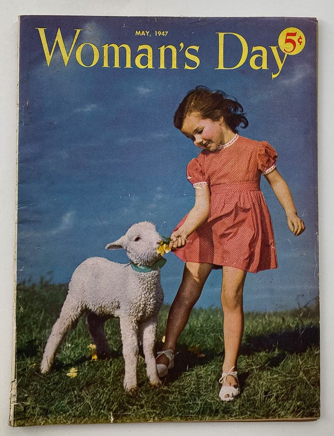 Vintage Woman's Day Magazine May 1947 Marthas of the World No Label