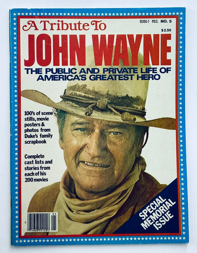 Vintage Platinum Magazine 1979 No. 5 A Tribute To John Wayne No Label