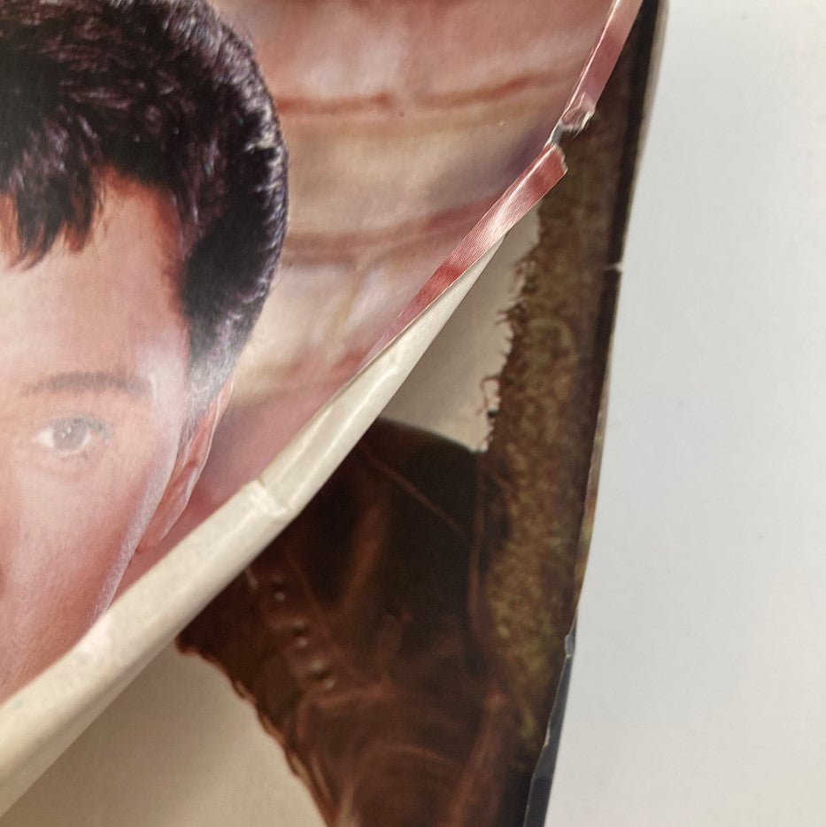 Another angle showing details from the inside of the VTG 1977 The Complete Elvis Presley Magazine with Elvis images.