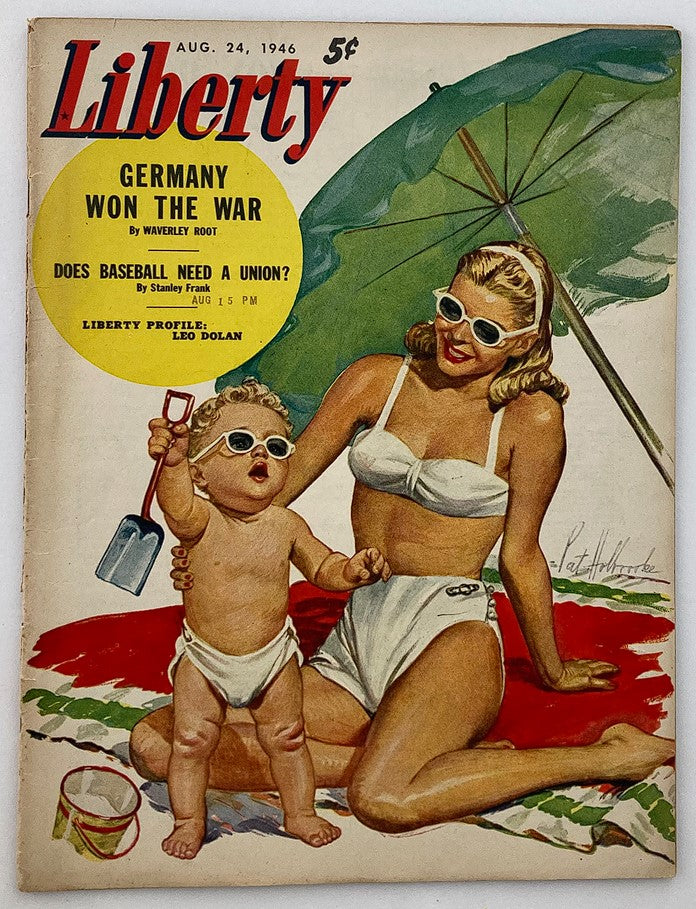 Vintage Liberty Magazine August 24 1946 Leo Dolan Canada's Finest No Label