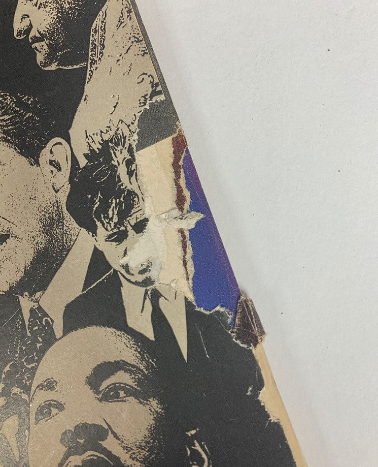 Close-up view of the edge of the Vintage Life Magazine December 26, 1969 edition, showcasing wear and tear, relevant for collectors and enthusiasts.