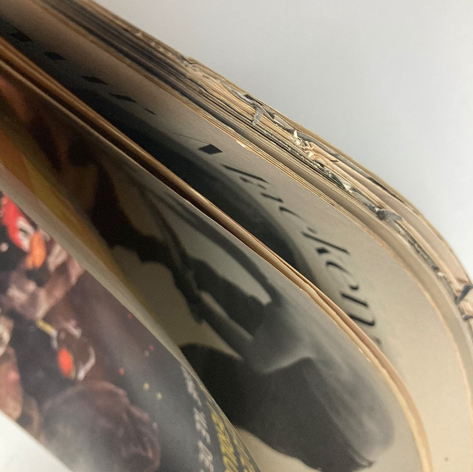 Edge view of the VTG Life Magazine September 7, 1959, showcasing the magazine's wear and vintage character.