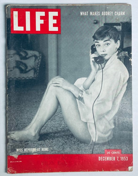 Life Magazine December 7 1953 Audrey Hepburn
