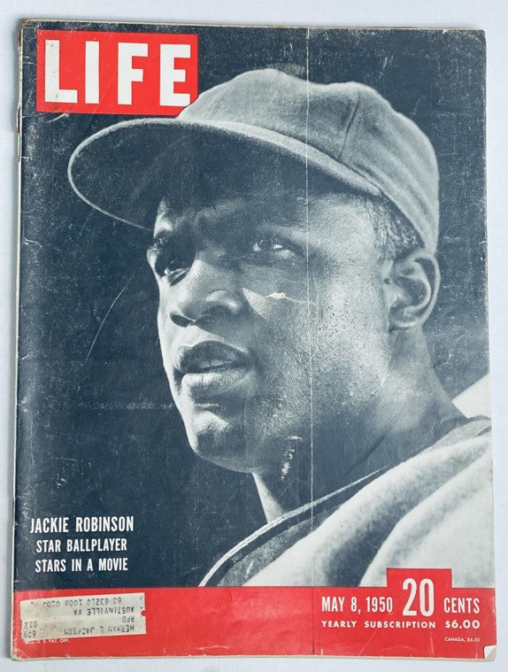 Life Magazine May 8 1950 Jackie Robinson's Double Play