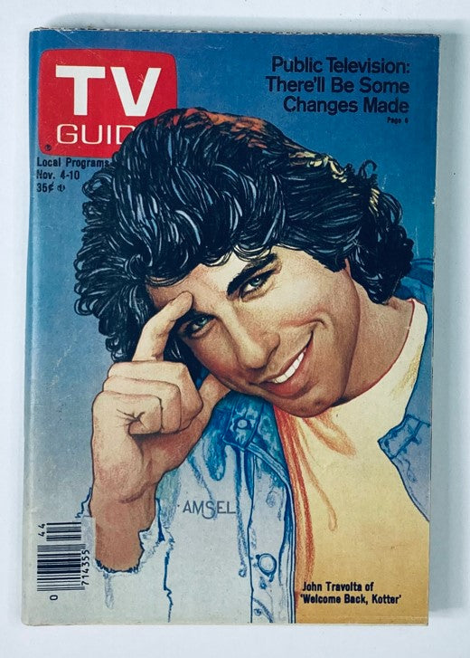 TV Guide Magazine November 4 1978 John Travolta New Jersey-PA Ed. No Label