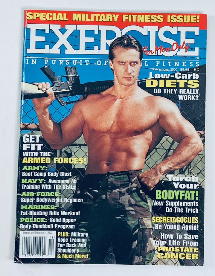 Exercise for Men Only Magazine December 2000 Vol 16 #6 Navy Seal Abs No Label