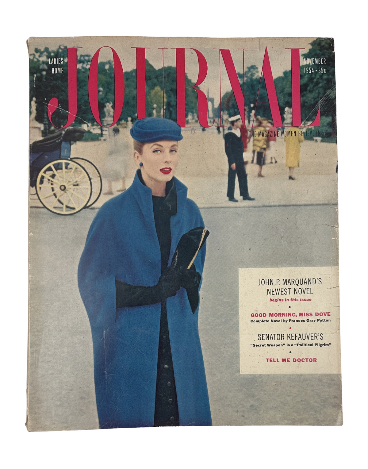 Ladies' Home Journal Magazine November 1954 Miss Dove, John P. Marquand