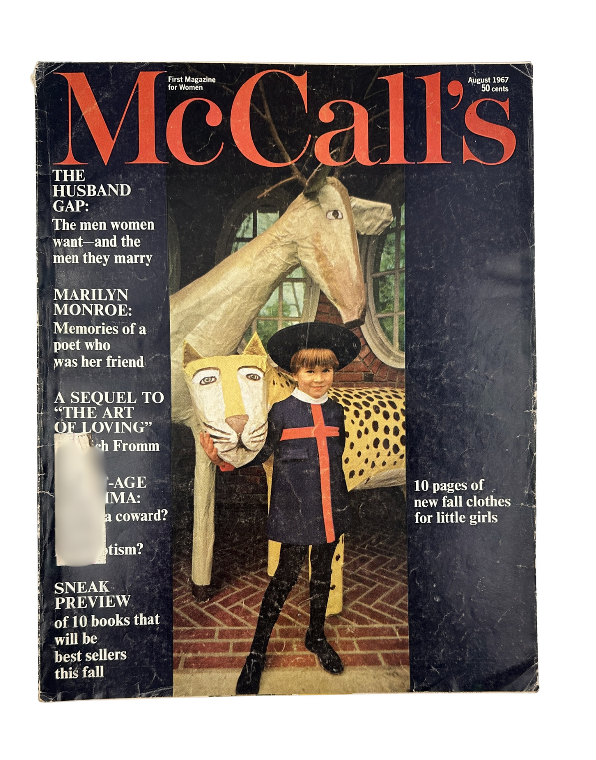McCall's Magazine August 1967 Marilyn Monroe, Erich Fromm, Expo 67