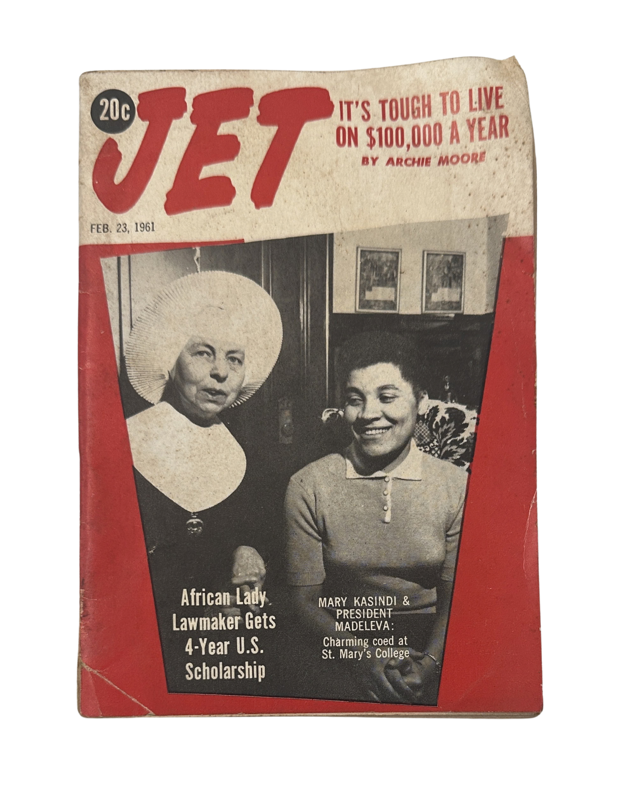 Jet Magazine Feb 23, 1961 | Archie Moore | Original Magazines