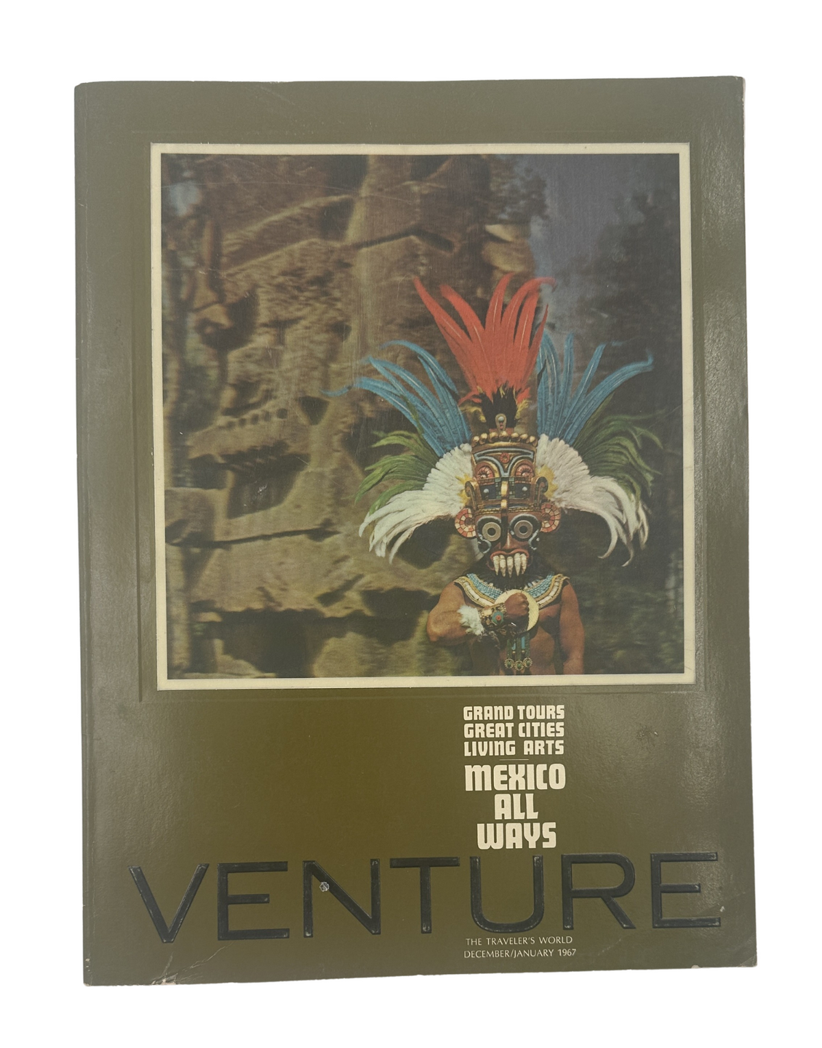Venture Magazine December/January 1967 Mexico Travel Acapulco Leningrad