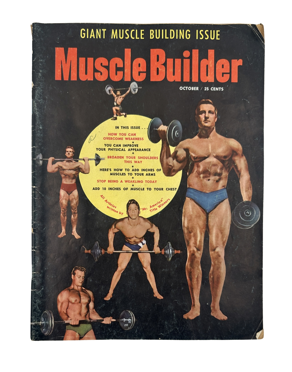 Muscle Builder Oct 1953 | Bodybuilding - Magazine | Original Magazines