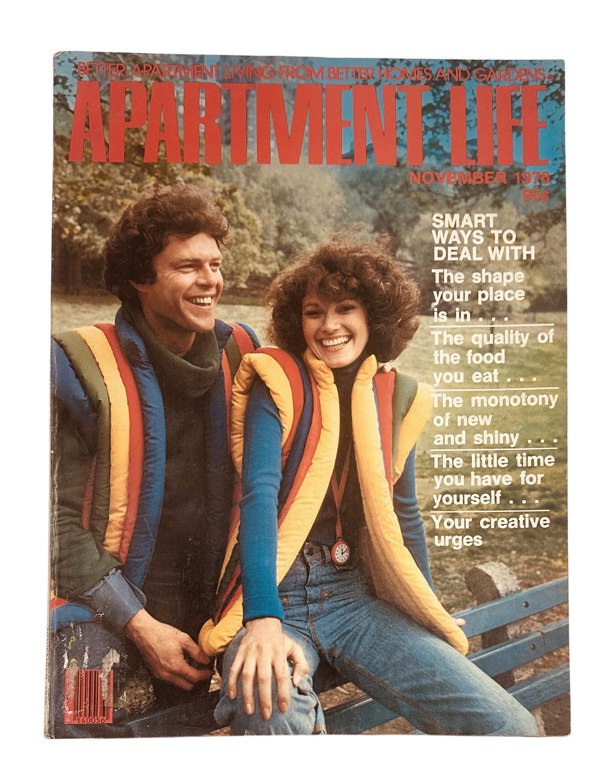 Apartment Life Magazine November 1976 Home Living Decor Travel Food VG