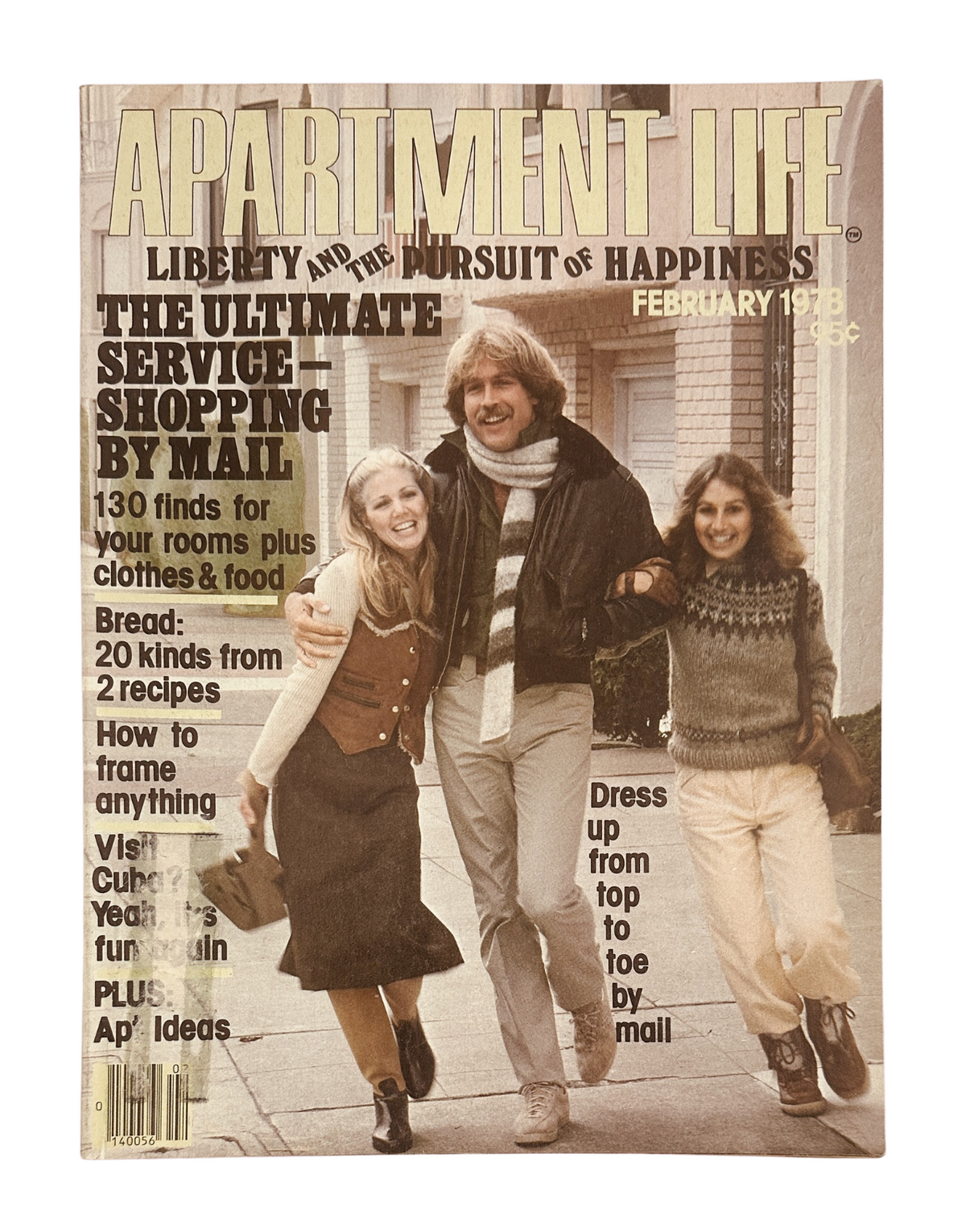 Apartment Life Magazine February 1978 Mail Order Decor Travel Food VG