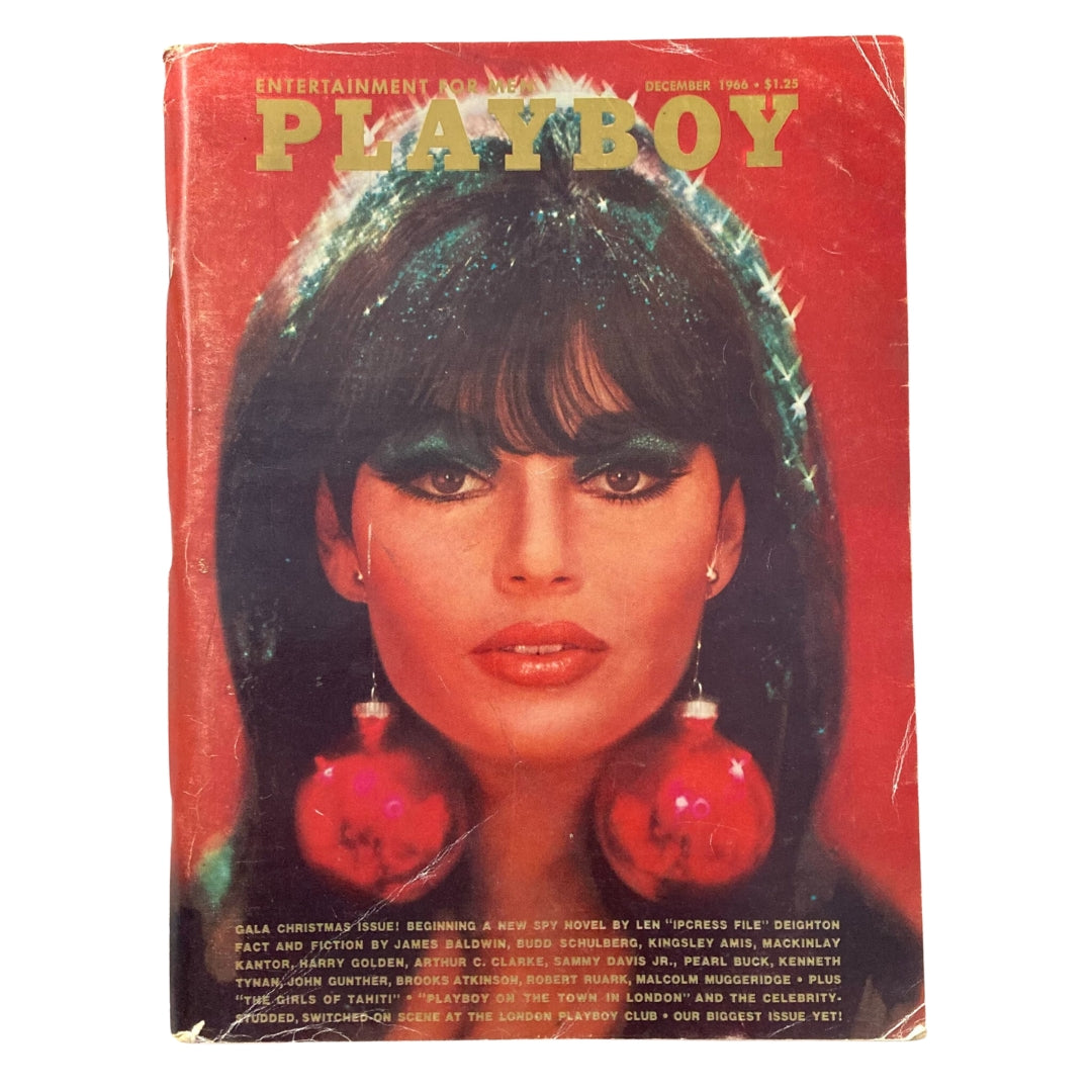 Playboy Magazine December 1966 featuring Susan Bernard on the cover with vibrant colors and bold title, showcasing the iconic design of this vintage publication.