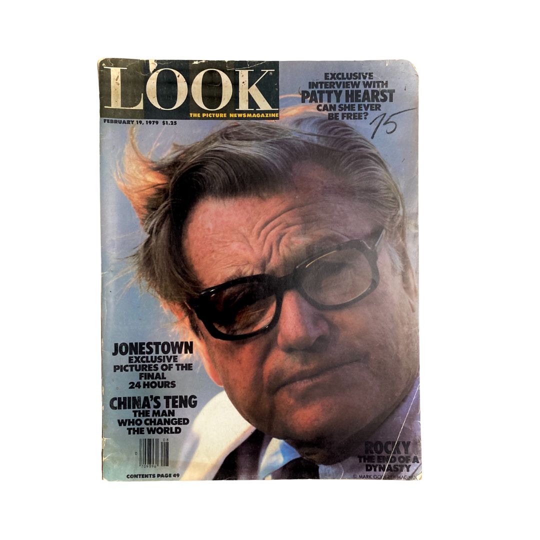 Vintage Look Magazine February 19 1979 Vol 1 No. 1 Nelson Rockefeller No Label